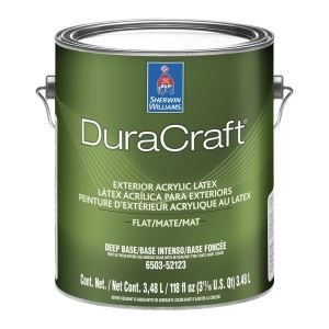 DURACRAFT Exterior 100% Acrylic Flat House Paint